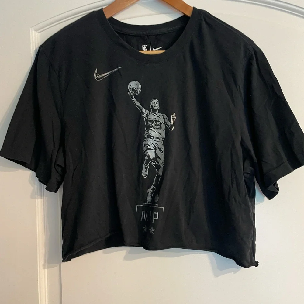 Nike Black Dri-FIT Logo Graphic Tee